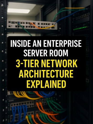 Exploring 3-Tier Network Architecture in Server Rooms