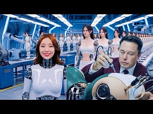 Inside an Ultra AI Robot Factory: Full Process of Humanoid Android Production (AI Generated)