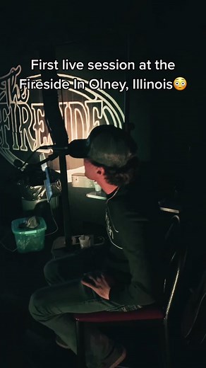 Live Country Music Performance at Fireside in Olney, Illinois