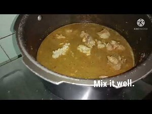 How to make a meat or mutton recipe.very simple and easy way to make mutton in half hour.