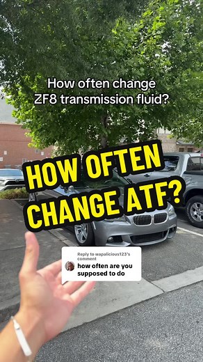 How to Change ZF8 Transmission Fluid in BMW