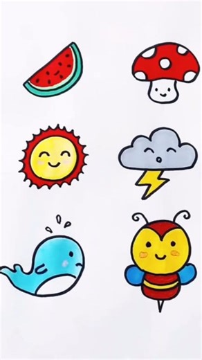 Easy drawing for kids 😍😊 . #EasyDrawingforbeginners #creativedrawing #drawingtutorial #explorepage #fbreelsfypシ゚viralシ | Easy drawing for kids24