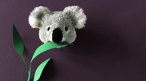 如何制作一只可爱的考拉绒球How to Make a Cute Koala Pom Pom - Pom Maker DIY Tutorial