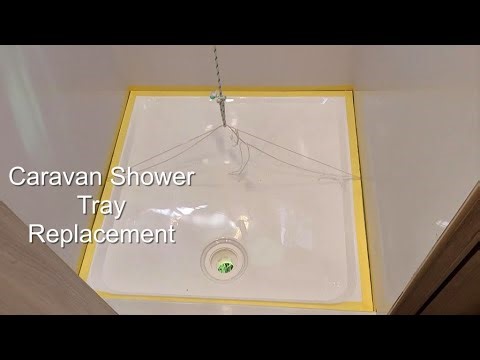 Caravan Shower Tray replacement