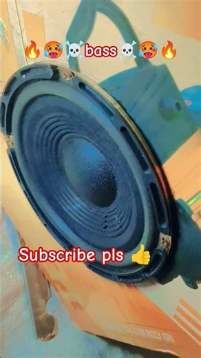 🔥☠️🥵bass🥵☠️🔥test woofer speaker 🤩 sound test #shorts #subwoofer #bass