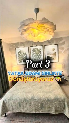 Sizce duvar kağıdı deseni nasıl olmalı? #yatakodasıdekorasyonu #odadonusumu #boyaynası