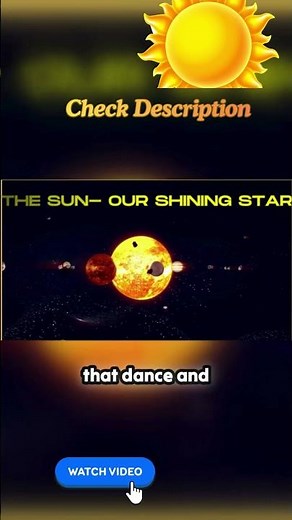 The Sun’s Gravity Explained ☀️ | Why Planets Stay in Orbit 🪐 | Space Song for Kids #shortsfeed