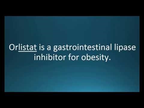 How to pronounce orlistat (Xenical, Alli) (Memorizing Pharmacology Video Flashcard)
