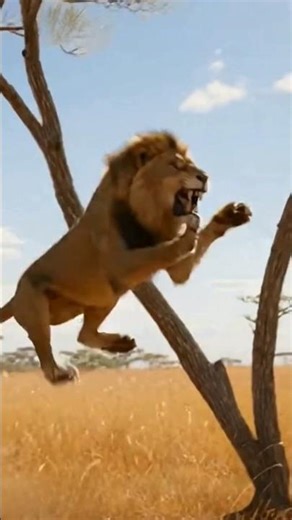 Warthog vs Lion Funny Moments #funnyanimals #wildlifecomedy #animalfails #savannamoments #Shorts