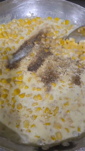Creamy Cheesy Corn Recipe #shorts 🌽#corn