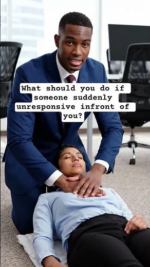 if someone suddenly unresponsive infront of you? @MedTalks-k8z