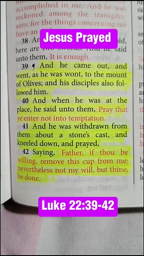 309K views · 7.9K reactions | ...Pray that ye enter not into temptation. Luke 22:40 #BibleExposition | Marites Achas | Facebook