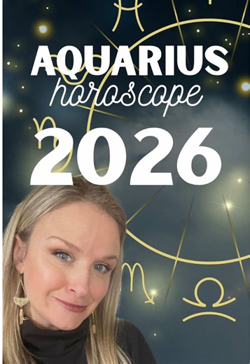 Full video: Aquarius Astrology 2026: