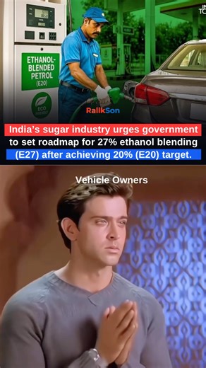 India Sugar Industry Pushes for 27% Ethanol Blending After E20 Target