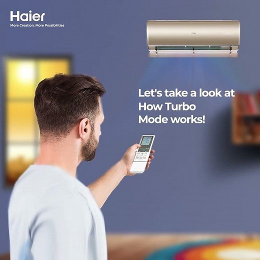 Turbo Mode | Haier AC | Remote Features