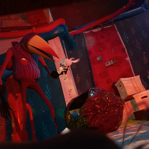 Crowman kidnapped the children 🤔 #shorts #helloneighbor #gaming