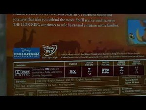 My THX-certified DVD Disney collection