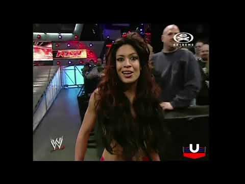 WWE Raw 19.03.2007: Melina vs. Candice Michelle - PL