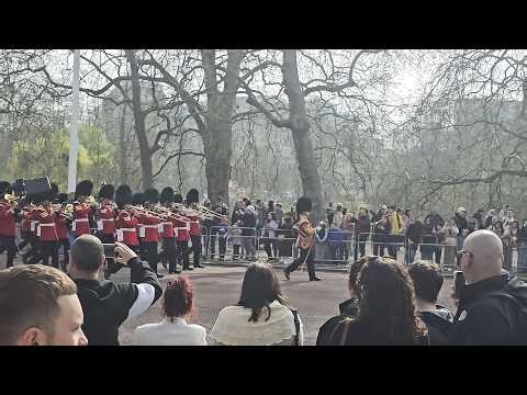 Once Again Welsh Drum Major Leads By Example