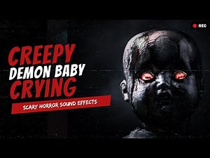 Scary DEMON Ghost Baby Crying - Horror Sounds 😱