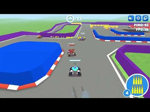 Smash Karts early gameplay footage