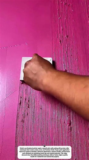 Perfect Wall Painting Technique | Satisfying Smooth Paint Finish & Professional Coating