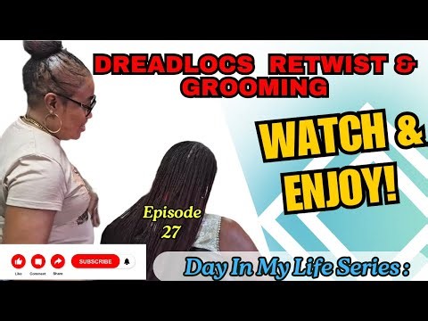 Dreadlock Maintenance Day ✨ Client’s Locs Transformed