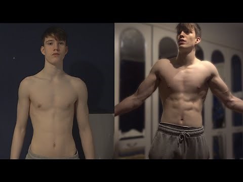 Skinny Kid 3 Month Body Transformation
