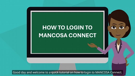 How to log in to MANCOSAConnect