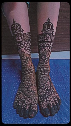 beautiful all bridal mehndi designs front hand , back hand and legs mehndi designs 😍🥰