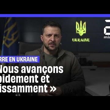 Guerre en Ukraine : Zelensky annonce une avancée de son armée dans la région de Kherson