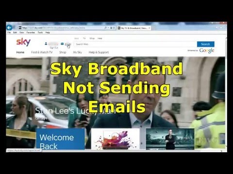 Sky Broadband Email problems