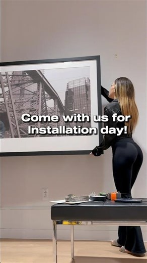 Art installation day! Beautiful Downtown Nashville photography!