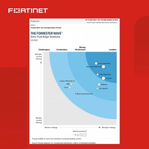 ICYMI: The Forrester Wave™: #ZeroTrust Edge Solutions, Q3 2023 report is out now—and we've been named a Leader! #FortiSASE delivers industry-leading value by securing users on and off the network. Learn more about our position as a leader in the Forrester Wave: https://ftnt.net/6187uGGIW | Fortinet | Facebook