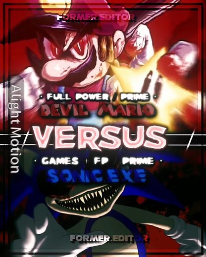 Devil mario vs Sonic.exe #edit #sonic #vsedit #mario #edits