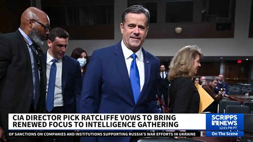 Trump CIA director pick vows to bring renewed focus to US intelligence gathering