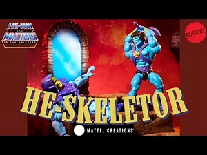 Masters of the Universe Origins HE-SKELETOR Unboxing Review & Reveal Mattel Creations Action Figure