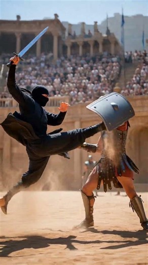 Ninja vs Gladiator ⚔️