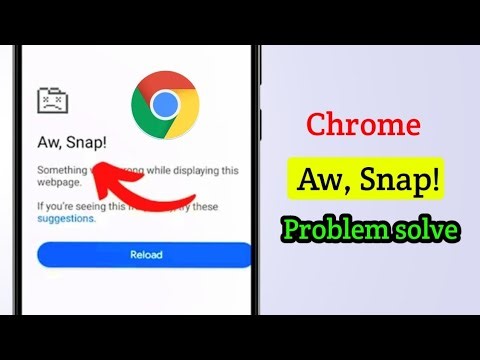 How To Fix Aw Snap! Google Chrome Error Problem 2025 | Google Chrome Error