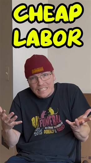 Jeremy Smith | Cheap Labor #deafplus #sony #television {Video description and transcription: Shot of Jeremy a white male with brown hair and glasses... | Instagram