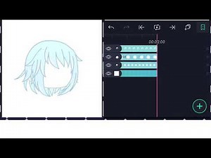 【Tutorial】How i use the Wave Warp for the hair waving in Alight Motion :)