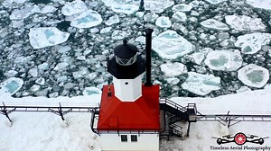 10K views · 245 reactions | Stunning Drone Footage Of St. Joseph Lighthouse & Frozen Shoreline Full 4K: https://youtu.be/cGLwGppPaF8 Music from: https://soundstripe.com?fpr=brandon76 Drone - DJI Mavic 2 Zoom: https://amzn.to/2G5iBGl www.timelessaerialphotography.com #drone #puremichigan #frozen #winter | Timeless Aerial Photography | Facebook