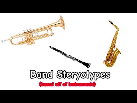 band stereotypes based off of instruments 🎷 🔥