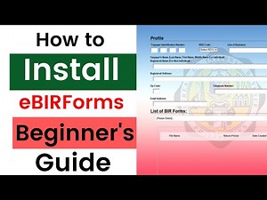 How to Install eBIRForms