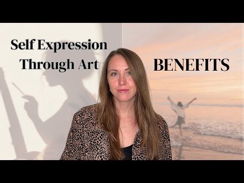 Art + Self Expression = BENEFITS!🧠🖌️☀️