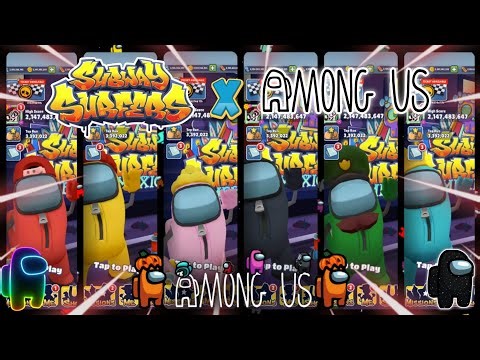 👁️‍🗨️ 🌌 6 Characters AMONG US Crew Gameplay | Subway Surfers Mexico Halloween 2025 Collab! 🏴‍☠️🎃