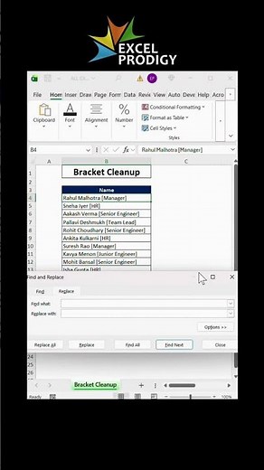 Work Smart in Excel | Excel Prodigy