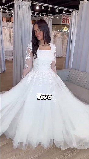 Modest Wedding Dress Inspo