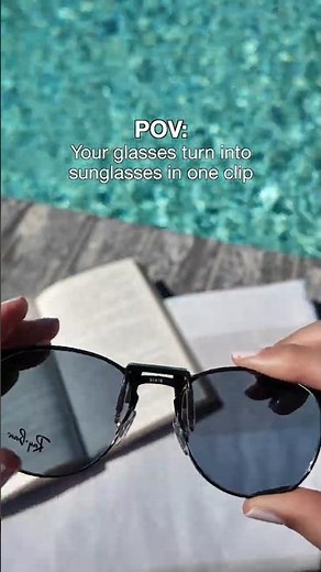 #ClipOnGuys #polarized Custom Made Clip-On Sunglasses #cliponguys #madetofit #custommade #rayban