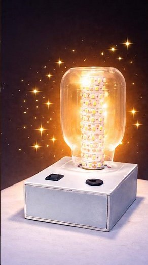 Genius DIY Lamp That Works Without Plugging In #DIY #SmartIdeas